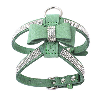 Bling Rhinestone Pet Puppy Dog Harness